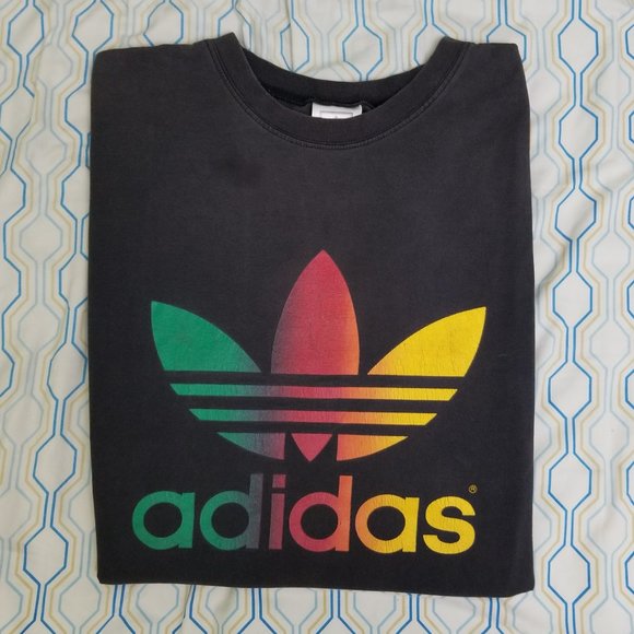 Adidas Original Logo Rasta